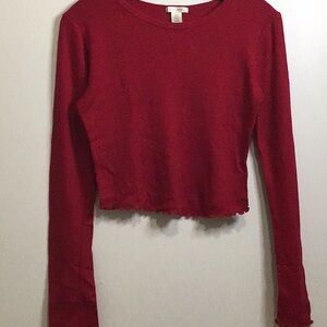 Red long sleeve